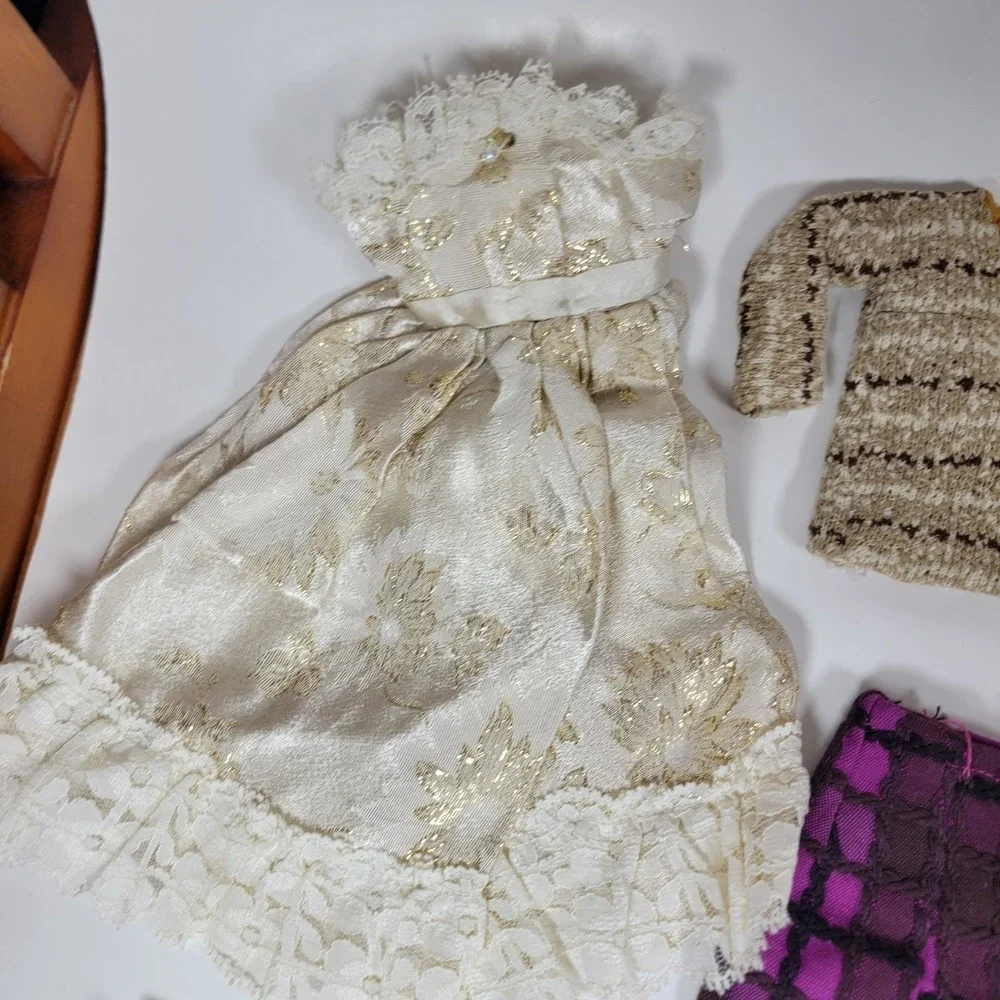 VTG Barbie Doll Fashions / Clone / Mommy Made Mixed Lot‎ Skirts Tops Dresses Etc